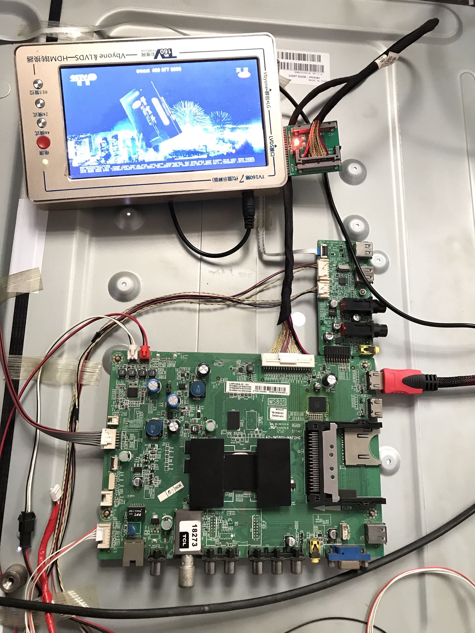 Professional replacement and maintenance of TCL LCD motherboard EMMC chip MS801 movement L32 42 46 48 55 - Taobao