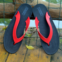 New imported Thai flip-flops mens rubber waterproof fashion outer wear clip-on beach sandals and slippers for mens leisure