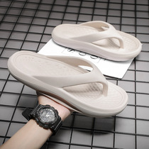 2022 new style flip-flops mens outer wear non-slip thick bottom wear-resistant clip-on couple oversized sandals and slippers for summer outer wear
