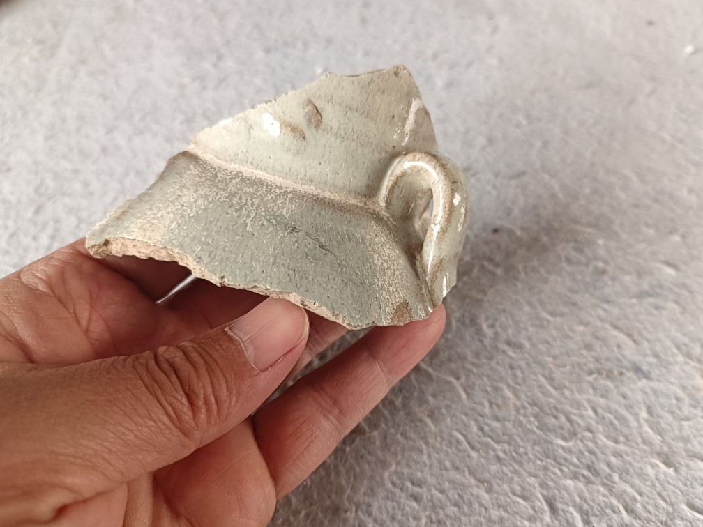 Tang Daijun porcelain flower glazed short of Jun porcelain flower glazed Henan Ruishan Kiln Double teas Learn Good specimens-Taobao