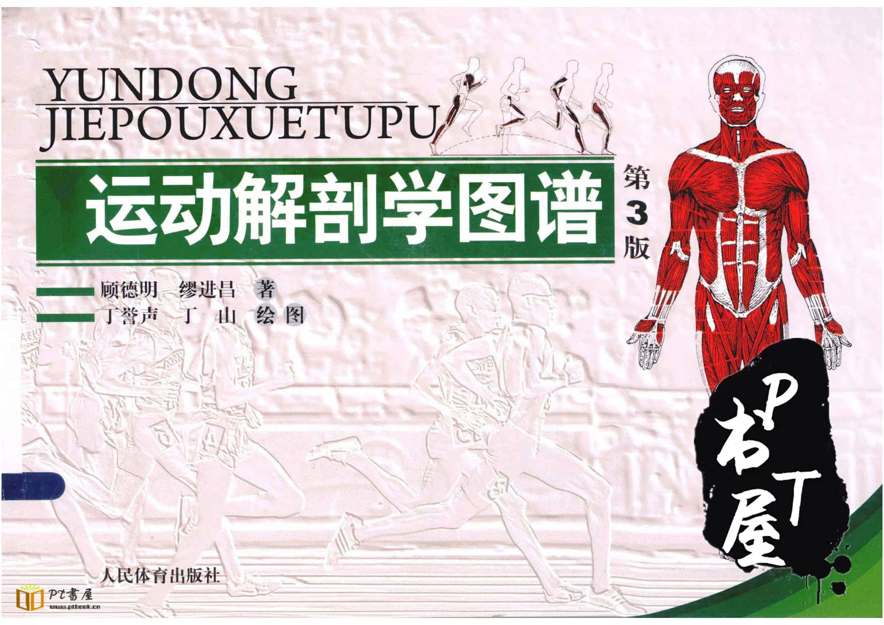 运动解剖学图谱 Book Cover