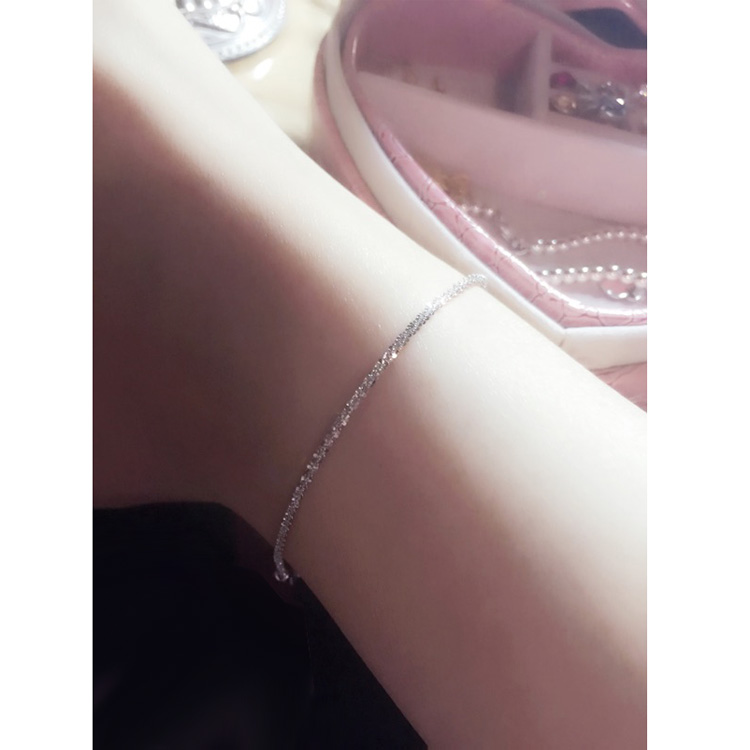 Chaine de cheville Femme       en Argenterie - Ref 3103603 Image 4