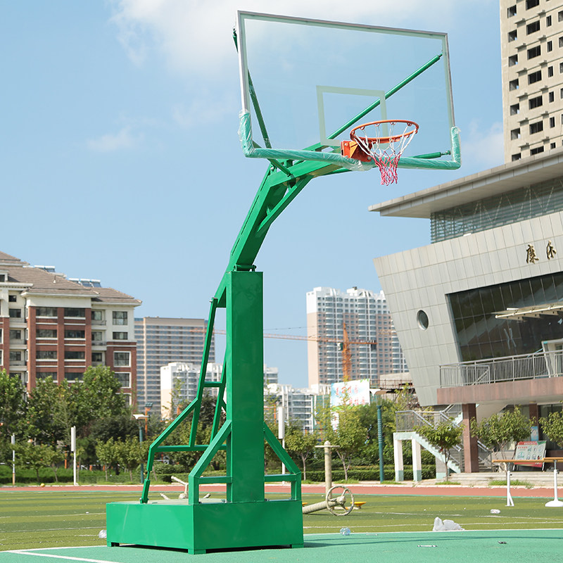 Hydraulic basket ball holder mobile basket ball holder small case mobile basket Ball holder Buried fixed basket ball holder indoor and outside basket ball holder