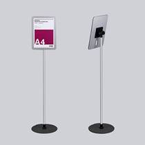Rip floor stand A4 vertical display sign poster stand Hotel shop counter vertical display stand 3011