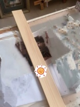 Handstand board spool French embroidery double-ended spool mahogany spool wire holder