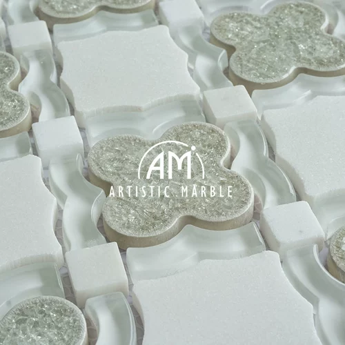 Простая северная стеклянная орфографическая мозаичная мозаичная плитка кухня ванная комната туалет мраморная балкона балконы настенные плитки