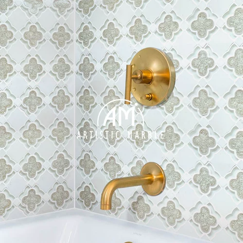 Простая северная стеклянная орфографическая мозаичная мозаичная плитка кухня ванная комната туалет мраморная балкона балконы настенные плитки