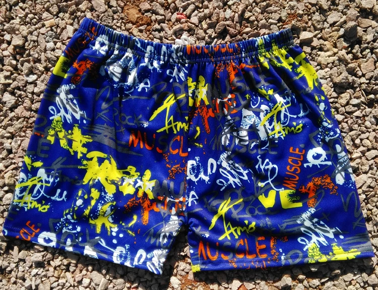 2019 nhà sản xuất quần bơi in quần boxer nam thời trang nhanh khô quần bơi bán buôn đồ bơi nam áo tắm suối nước nóng