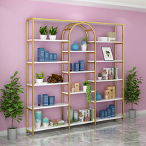 Net red nail art display rack Gal bank resources crab met Qu Le beauty shop Commercial display cabinet floor cosmetics