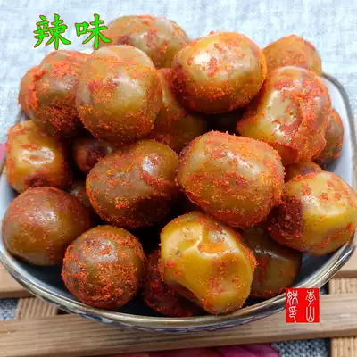Jujube grains Hunan Liuyang specialty spicy five-eyed fruit with belt core Southern jujube cake jujube bottled appetizing wild