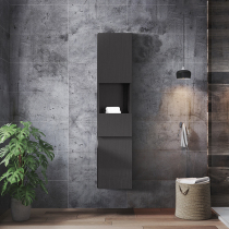 Bathroom cabinet Bathroom storage side cabinet Corner slit cabinet Wall-mounted household toilet side small narrow cabinet