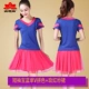 Yunshang Chunying Yang Liping Trang phục khiêu vũ vuông 2019 Mới hè ngắn tay áo thể thao Váy ngắn Set Dance Dance Dress - Khiêu vũ / Thể dục nhịp điệu / Thể dục dụng cụ