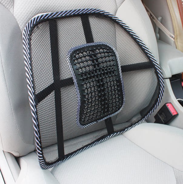Car waist cushion mesh waist - eye massage waist - line massage waist - car household multi - purpose summer breathable cushion
