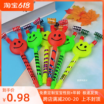 Whistle Toy Cartoon Booby to blow up a trumpeter baby during the day Feast childrens birthday party Supplies blow up