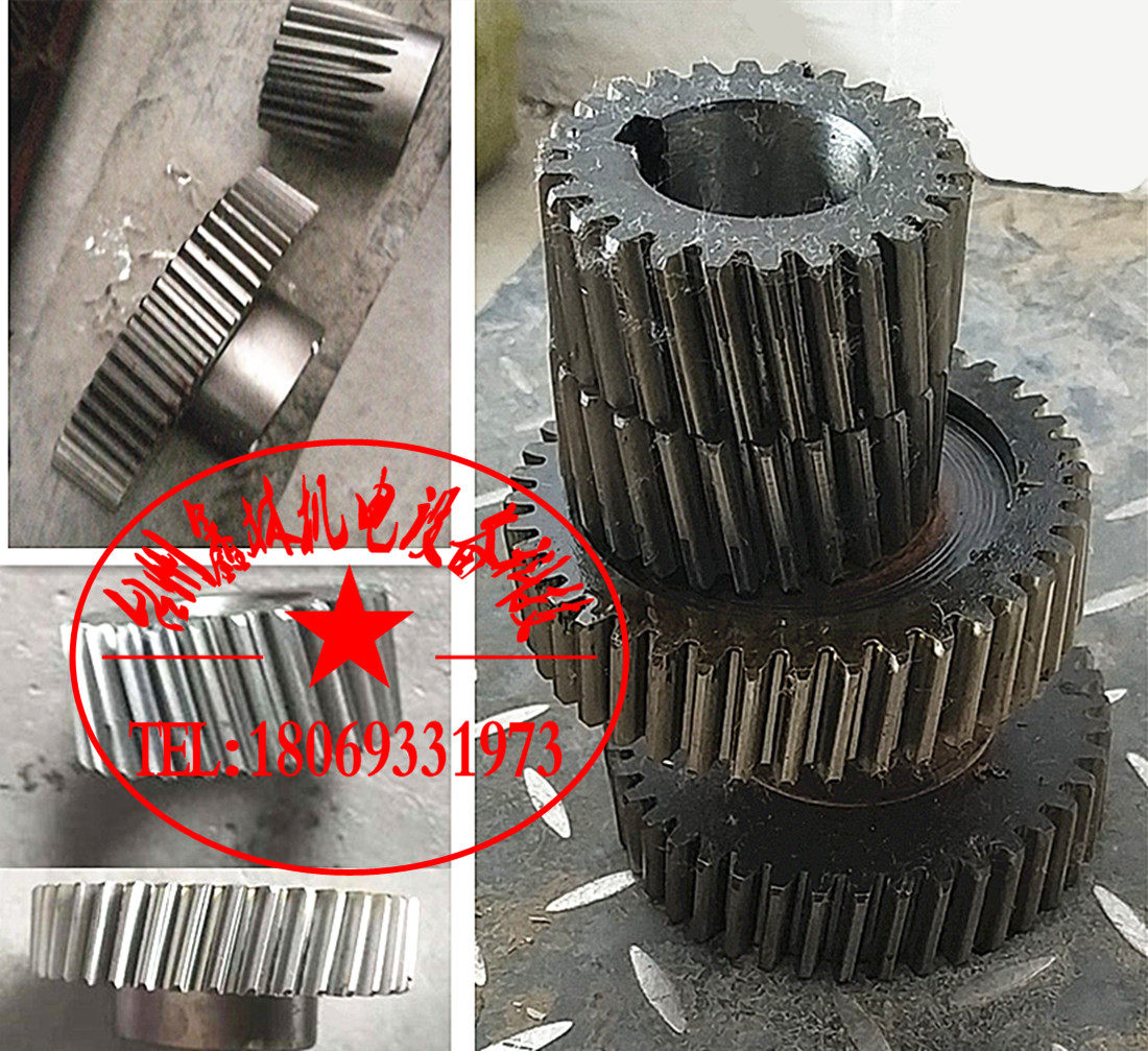 Crown Yang Gantry Milling Gear Power Head Crown Yang Milling Head End Face Milling Edge Milling Edge Machine Accessories Gear Castellated Teeth