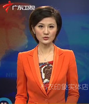 Cloth impression tailor-made female host on camera clothing announcer on camera OL small suit QB6158
