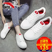 Anta giày của phụ nữ giày giày thường màu trắng đích thực 2018 sinh viên mùa hè mới thở hoang dã giày trắng giày thể thao nữ
