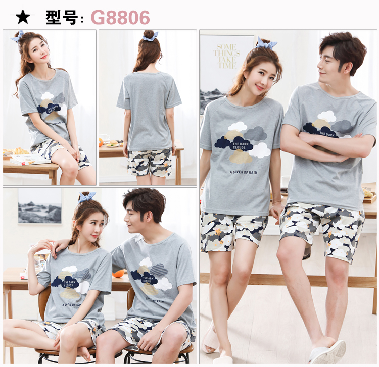 Pyjama mixte OTHER en Coton à manche courte - Ref 3006015 Image 15