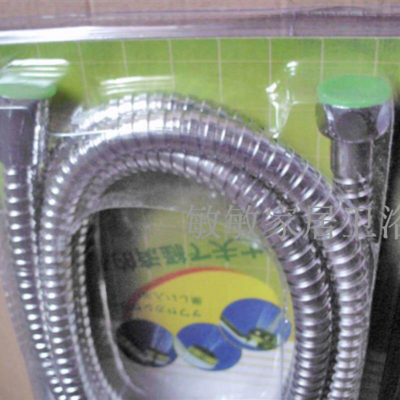 Stunning Thickened Stainless Steel Double shower Shower Hose Shower Shower Hose Shower Hose Shower Room hose 1 5-2 meters