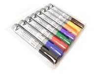 Whiteboard marker pen water erasable color 8 sets box