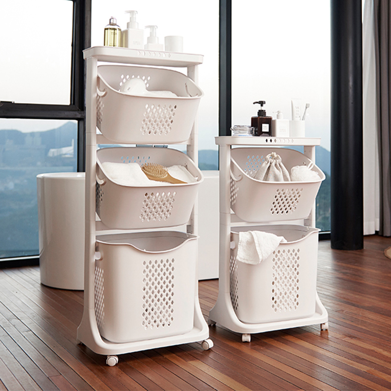 Dirty Laundry Basket Clothes Frame Dirty Clothes Containing Hamper Net Red dressing room Put clothes Diviner Bathroom light and luxurious clothes basket