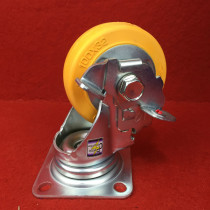 Japanese nansin Nanxing caster 4 inch anti-static brake universal wheel (100mm)5004-2-T0-VE