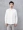 Hanp Han Ma Shi thời trang cổ áo của nam giới lỏng dài tay áo sơ mi trắng kinh doanh quý ông thanh niên áo sơ mi nam màu rắn áo kiểu công sở đẹp