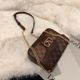 High-end bag women's winter 2022 new fashion all-match niche design Korean version mini chain messenger saddle bag