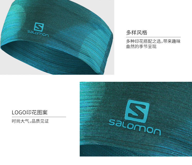 Salomon Salomon Đàn ông và Phụ nữ Chạy Yếm ngoài trời Băng đô nhẹ và mềm mua khăn phượt