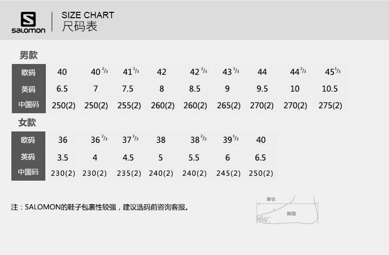 萨洛蒙 Salomon 男士 XA Pro 3D 越野跑鞋 图12