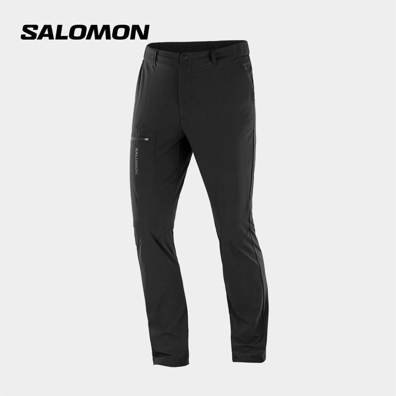 Salomon Salomon hiking pants for men's spring and summer anti-splash water elastic WAYFARER TAPERED PANT M-Taobao