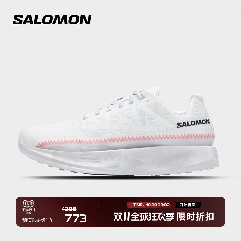 Salomon Salomon Cushioning Running Shoes for Men and Women, Low-Top White Breathable Sports Casual Shoes Index 03 Salomon Salomon Cushioning Running Shoes for Men and Women, Low-Top White Breathable Sports Casual Shoes Index 03