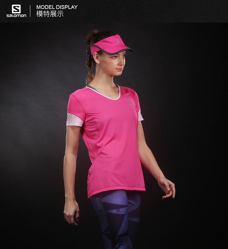 Salomon Salomon Đàn ông và phụ nữ Chạy thể thao ngoài trời ánh sáng Cap XA VISOR 18 mới mũ lưỡi trai nam cao cấp