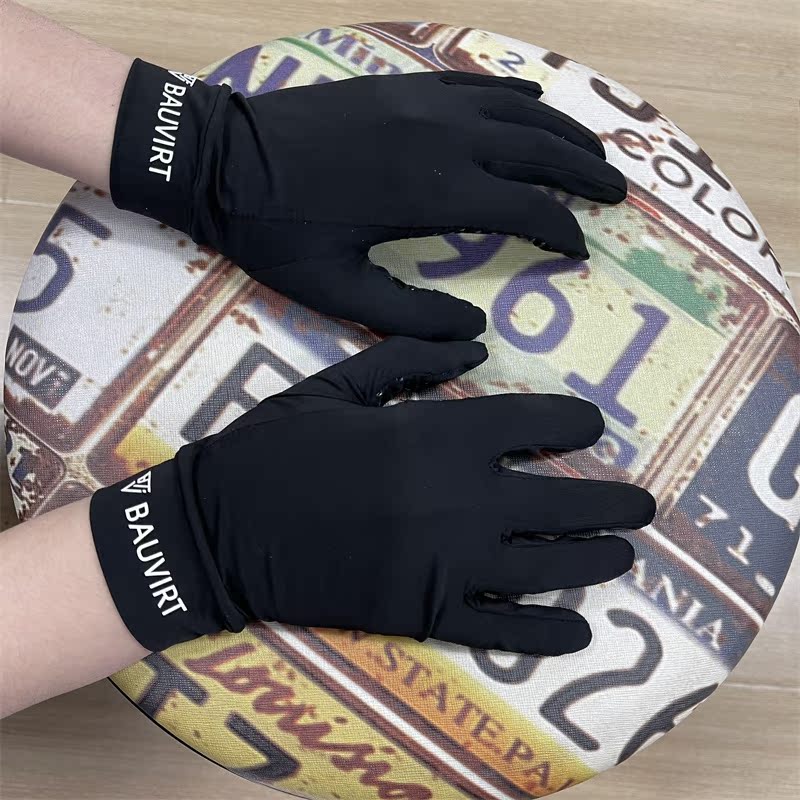 Boweite BAUVIRT motorcycle riding gloves lined with warm anti-dirty anti-Han breathable stretch comfort