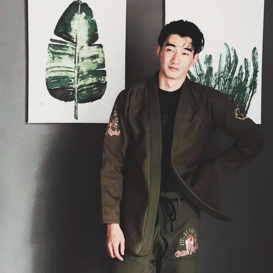 Lightning BLITZFIGHT WARRIORS new military green Brazilian JIU-jitsu road suit SF