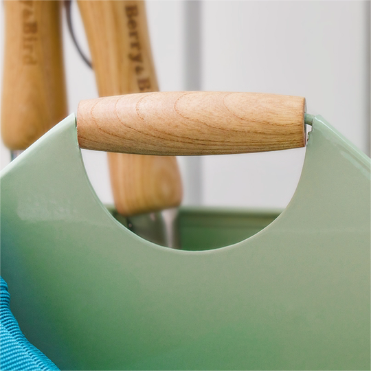 Hongyue Berry&Bird Portable Green Gardening Tool Storage Basket Camping Portable Household Storage Box