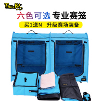 three pet special cat cage ICE CFA WCF competition cage folding double cage delivery room tent