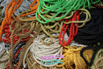 5mm three-strand rope binding rope glass cabinet door three-strand torsion rope Lassy rope 3-strand round rope decorative rope 1 yuan 1 meter