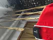 6mm window decorative rope fixed wall-mounted barrel mesh net hemp rope wine box hand-carrying rope brown rope tie rope