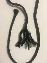 4mm black nylon black braided rope ba gu sheng toys gua jian sheng zhuang shi sheng black rope 90 m