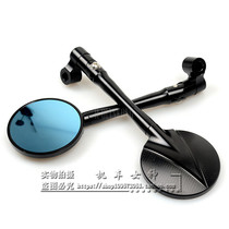 Motorcycle retro modified small round mirror rearview mirror Mirror Mirror Mirror Mirror Mirror Ranger CG stick King GN coffee retro