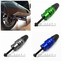 KYMCO Guangyang rowing DownTown300 350 special exhaust pipe anti-drop ball modified anti-drop rubber accessories