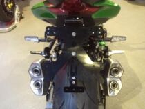 Kawasaki Z1000 modified CNC adjustable activity rear license plate holder License plate holder Rear tailgate