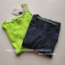 Foreign trade German original single autumn and winter mens clothing quick-drying high elastic round neck outdoor sports running fitness long sleeve pullover