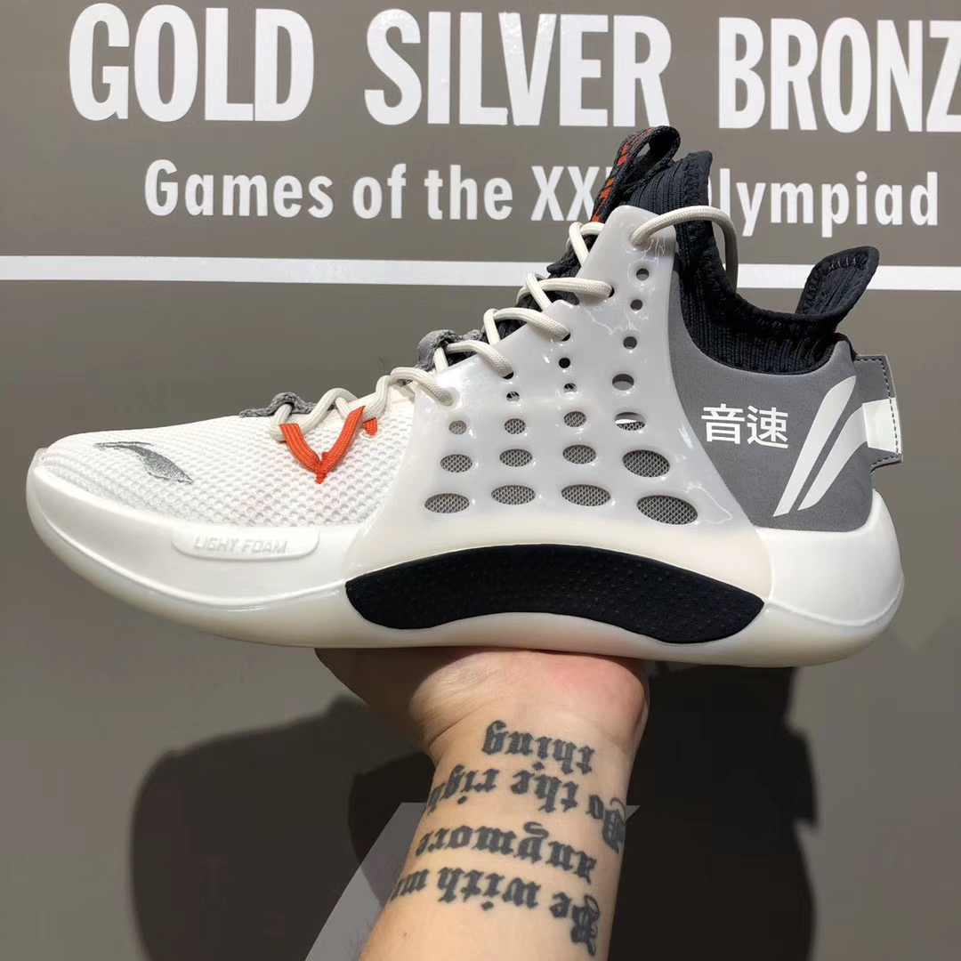 Li Ning Sound Speed 7 High and low Help basket sneakers male CBA championship glory version shock absorbing abrasion-proof sneakers ABAP019