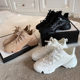 Internet celebrity star's same style dad shoes for women 2025 spring new style 6cm thick-soled high-heeled casual sports shoes