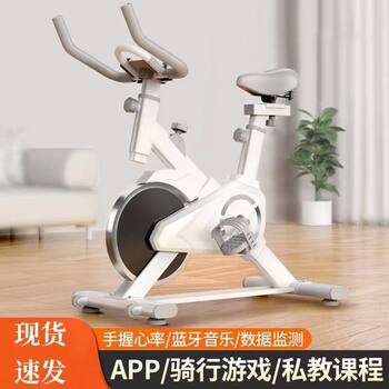 Dynamic bicycle home fitness equipment