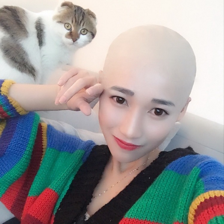 Film and Television Actors Wear Fake Bald Headgear, Latex Headgear, Kidsren's Performance Sketches, Fake Bald Head Cos Monk Headgear