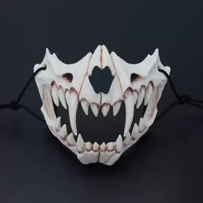 Japanese writer Kang Takahiro Dragon God mask cos Menghu Yasha dimension dress props Halloween horror