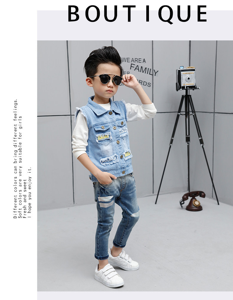 Gilet enfant en toile - Ref 2069966 Image 18